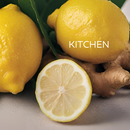 Kitchen Lemon & Ginger Candle 480g